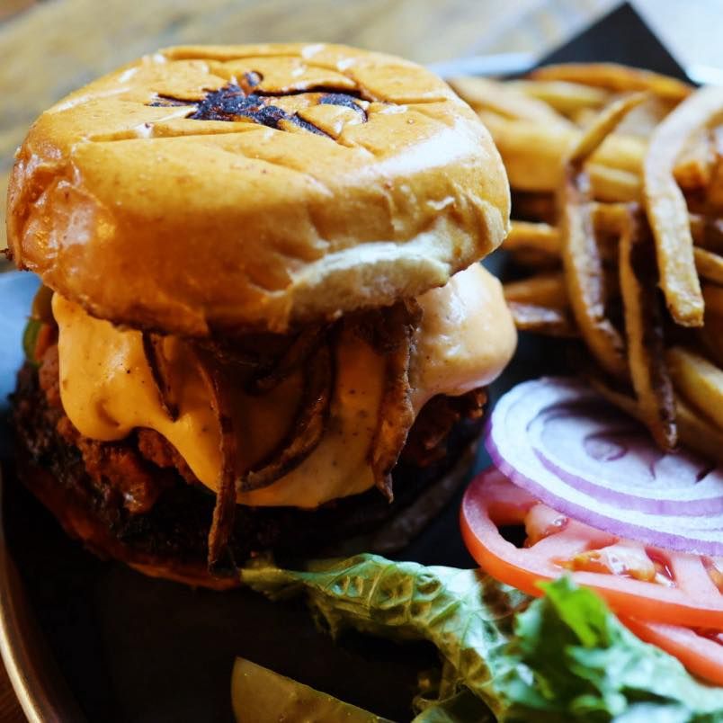 Half pound burgers